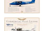 create custom aviation artwork and pilot milestone posters